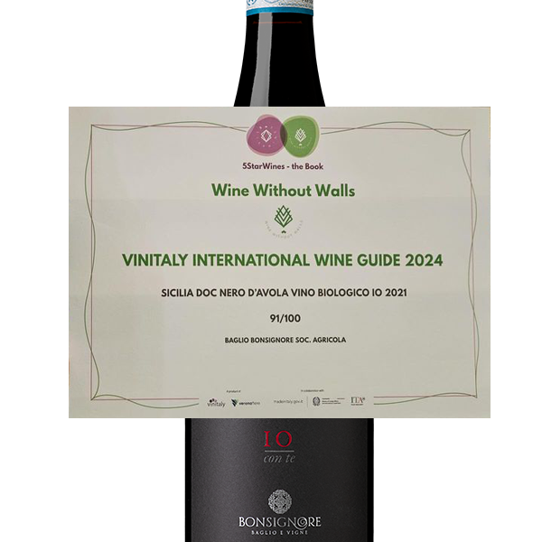 IO Nero d’Avola per Wine Without Walls 2024